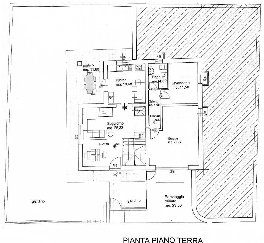 Foto 9 - Casa indipendente via vallone, Senigallia - planimetria 1