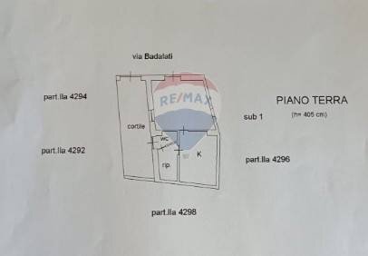 Pianta 2D - Casa indipendente via sant'antonino
 
74, Adrano - planimetria 1