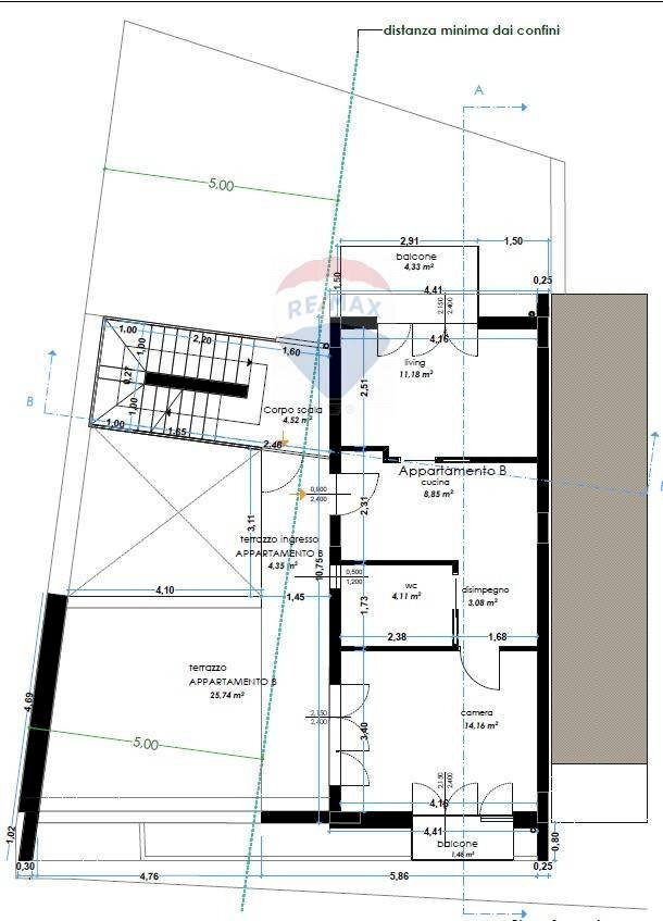 Pianta 2D - Commercial Premises corso vittorio emanuele
 
254, Valverde - photo 3