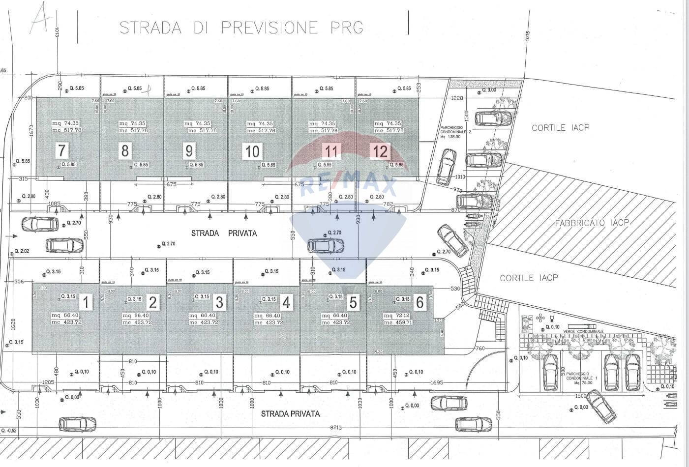 Pianta 2D - Building land VIA CESARE BATTISTI, Furci Siculo - floor plans 1