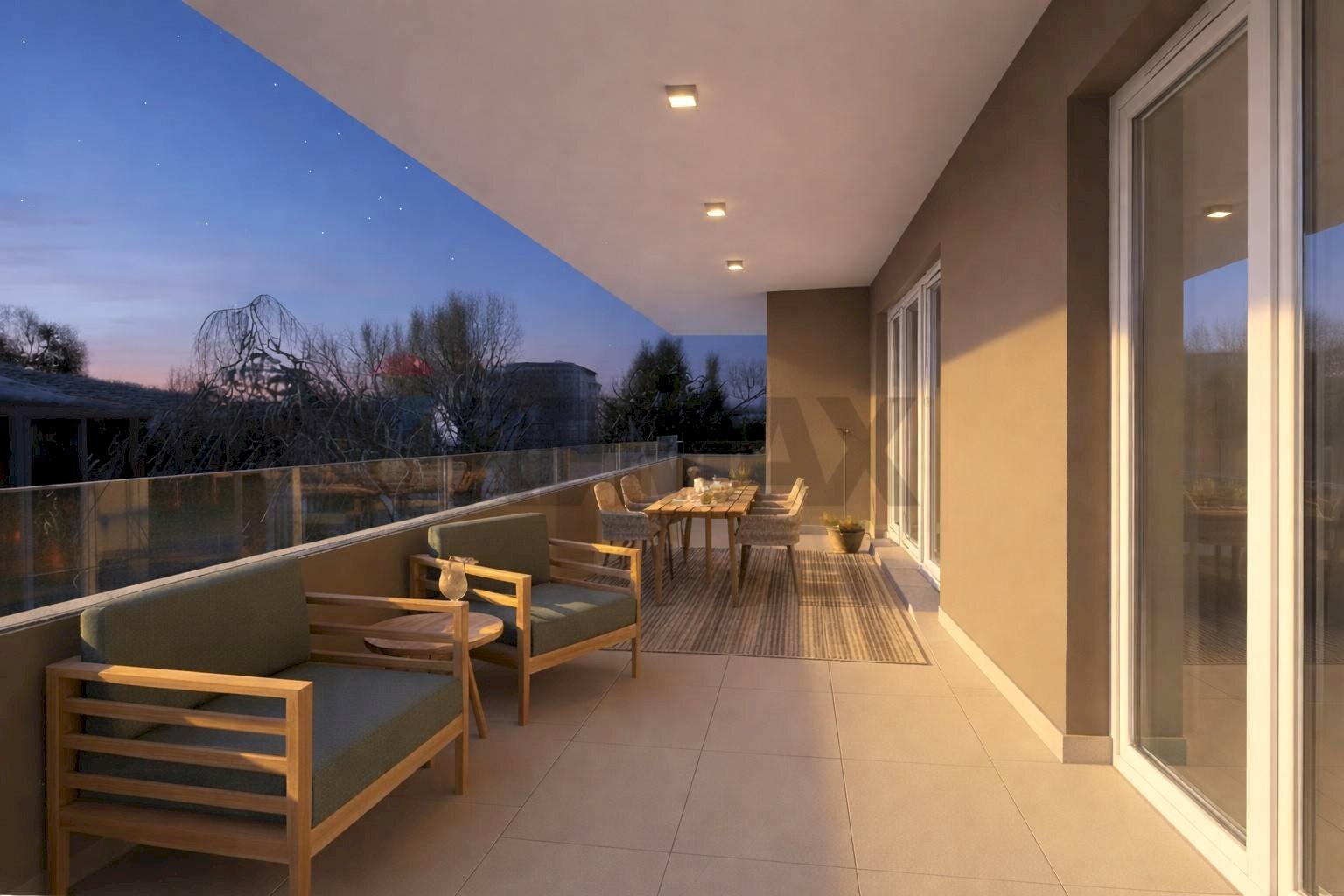 Terrazza - Quadrilocale via luigi nono, Cornate d'Adda - foto 1