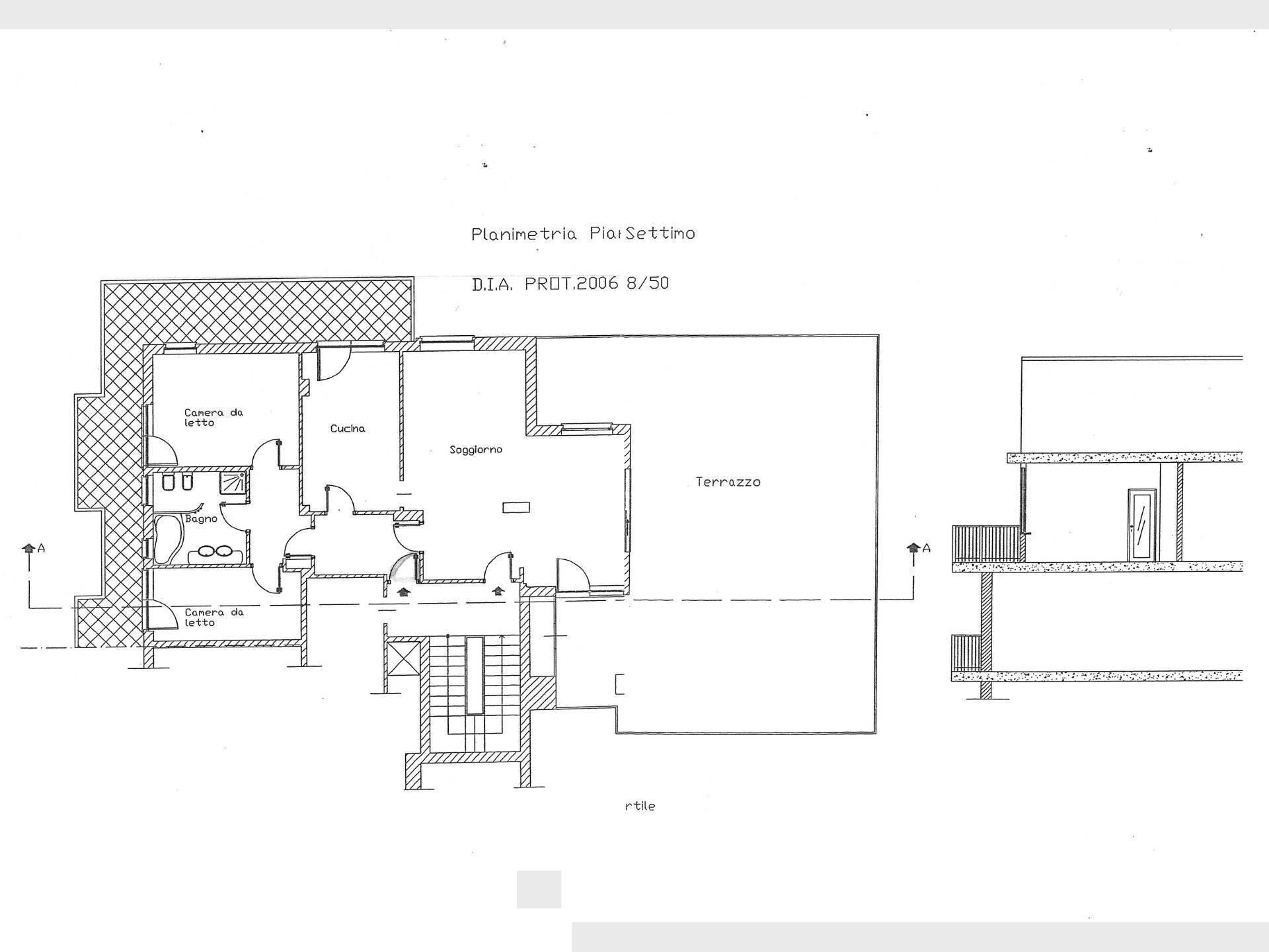 Foto 21 - Four-room apartment Via Bobbio, Torino - floor plans 1