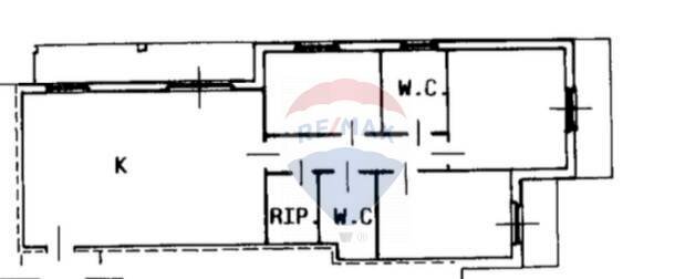 Pianta 2D - Quadrilocale Vicolo Trieste
 
25, Fombio - planimetria 1