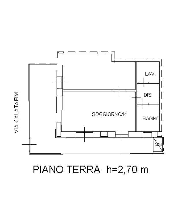 Foto 7 - Two-room apartment Via Calatafimi, San Benedetto del Tronto - floor plans 1