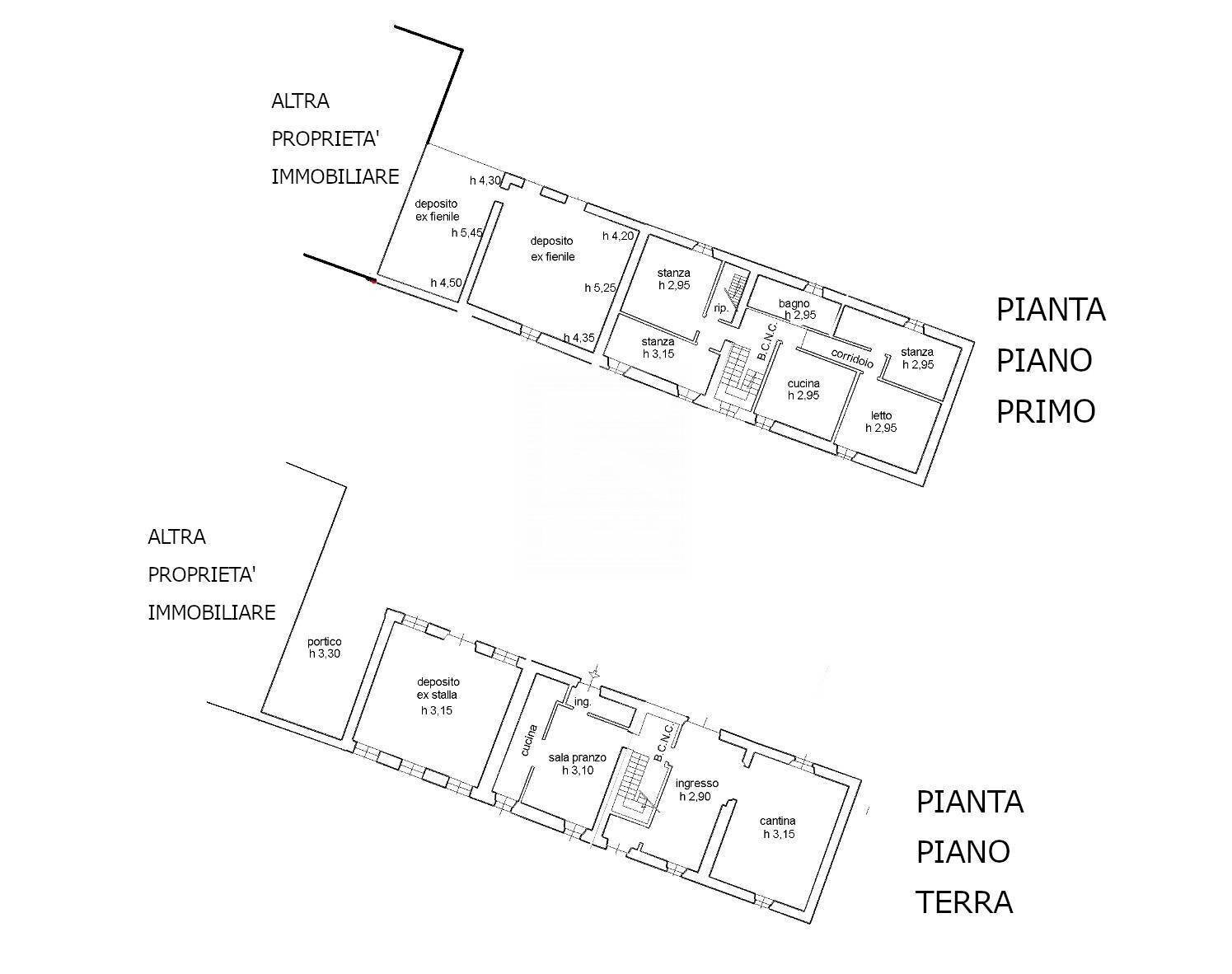 Foto 21 - Rustico strada cervo, Cavriana - planimetria 1