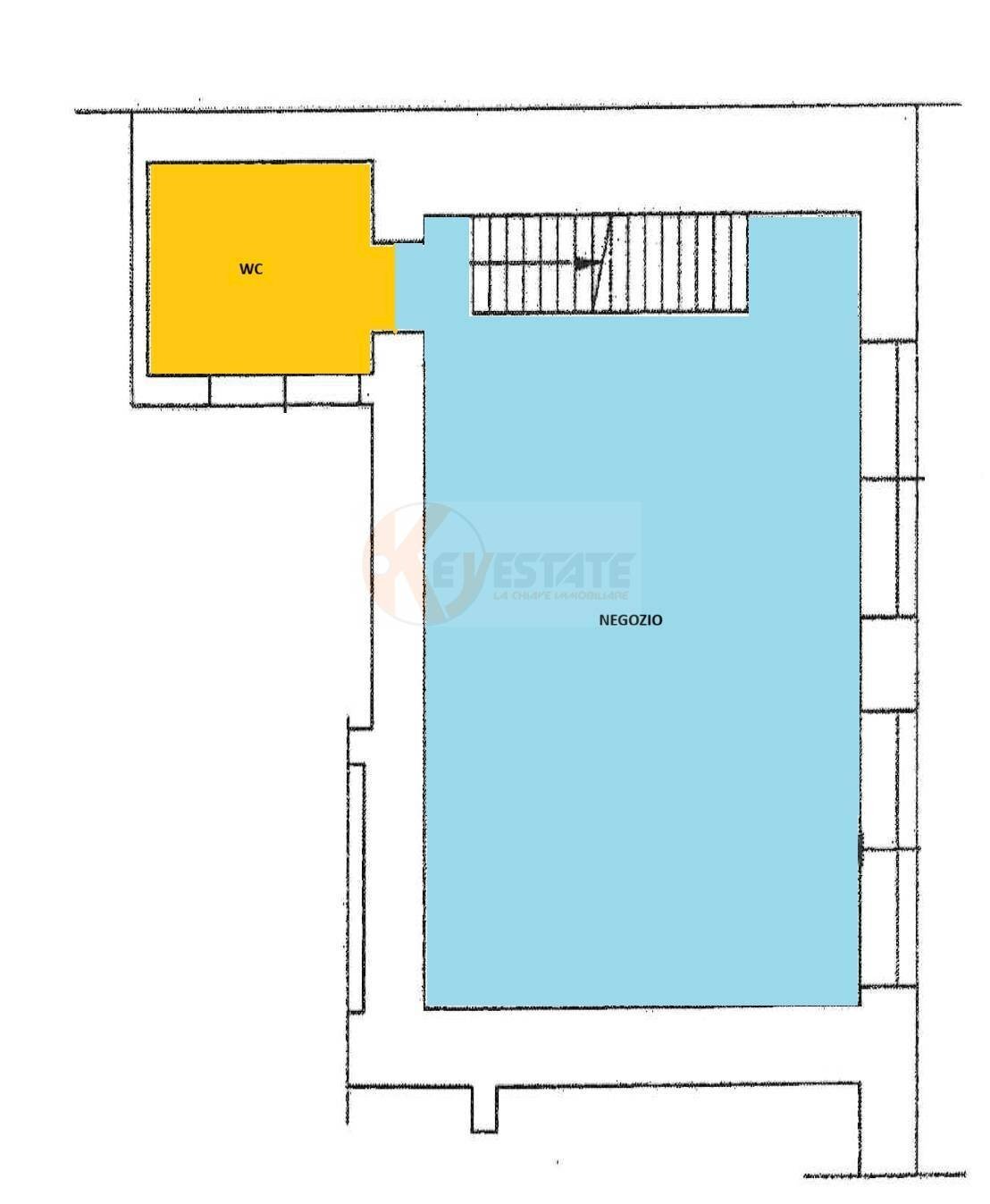 Foto 18 - Attività Commerciale via Principessa Maria
 
50, Sassari - planimetria 1