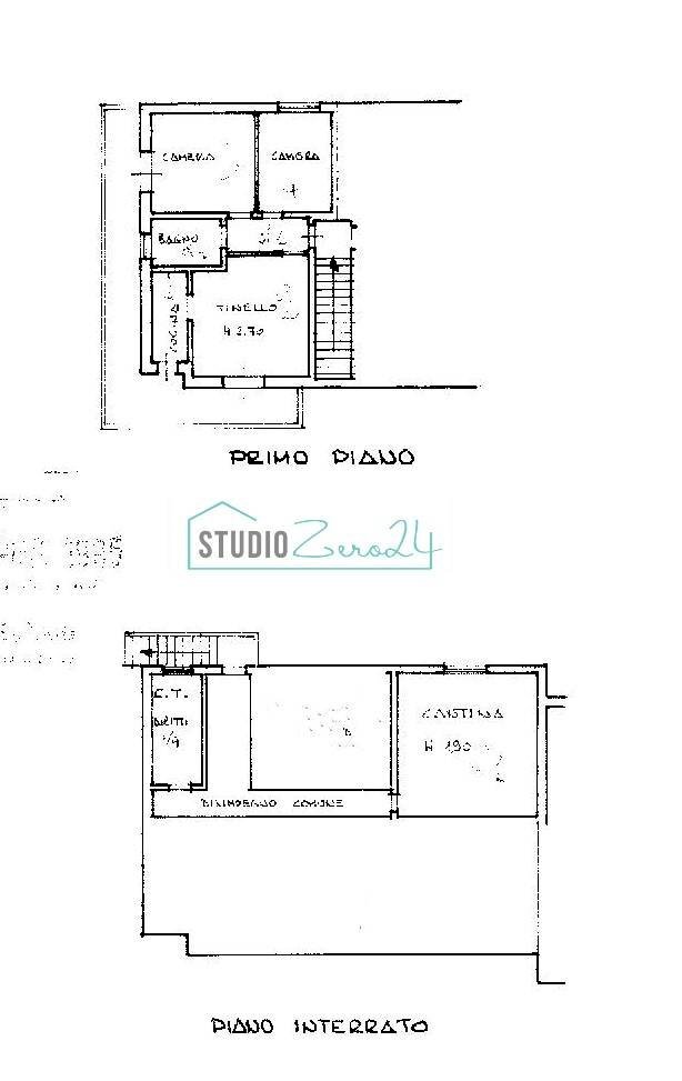 Foto 21 - Four-room apartment via pirandello, Seravezza - floor plans 1
