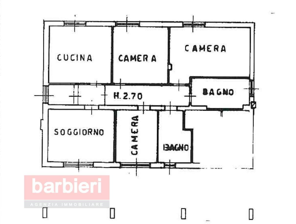 Foto 45 - Appartamento Toscana
 
11, Cervia - planimetria 1