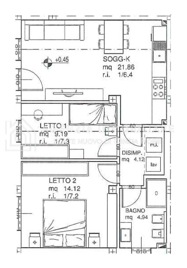 Apartment Ravenna (neighborhood Porto Fuori) - photo 1