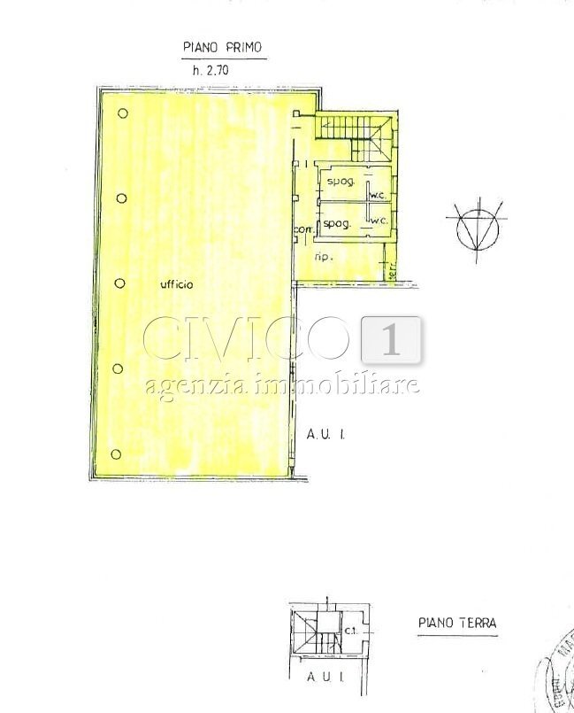 PLAN.jpg - Commercial Premises Via Italia Unita 1, Torri di Quartesolo - floor plans 1