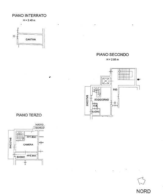 Bilocale Via Circonvallazione 11, Verrès - planimetria 1