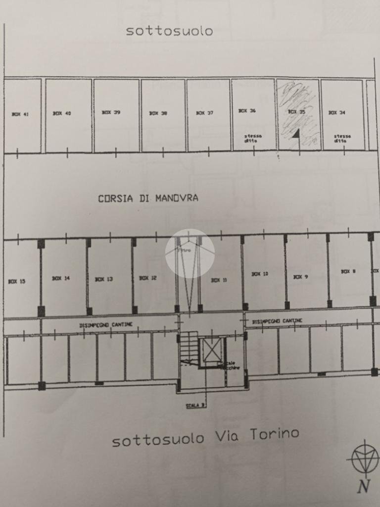 Box Via Torino, Collegno - planimetria 1