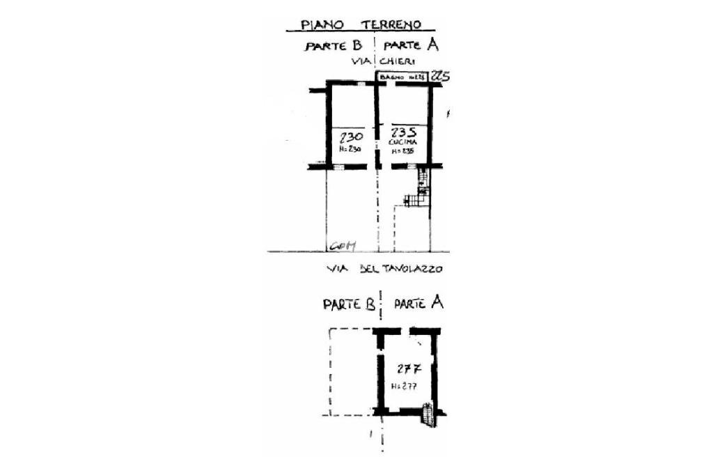 Quadrilocale Via Tavolazzo, Poirino - planimetria 1