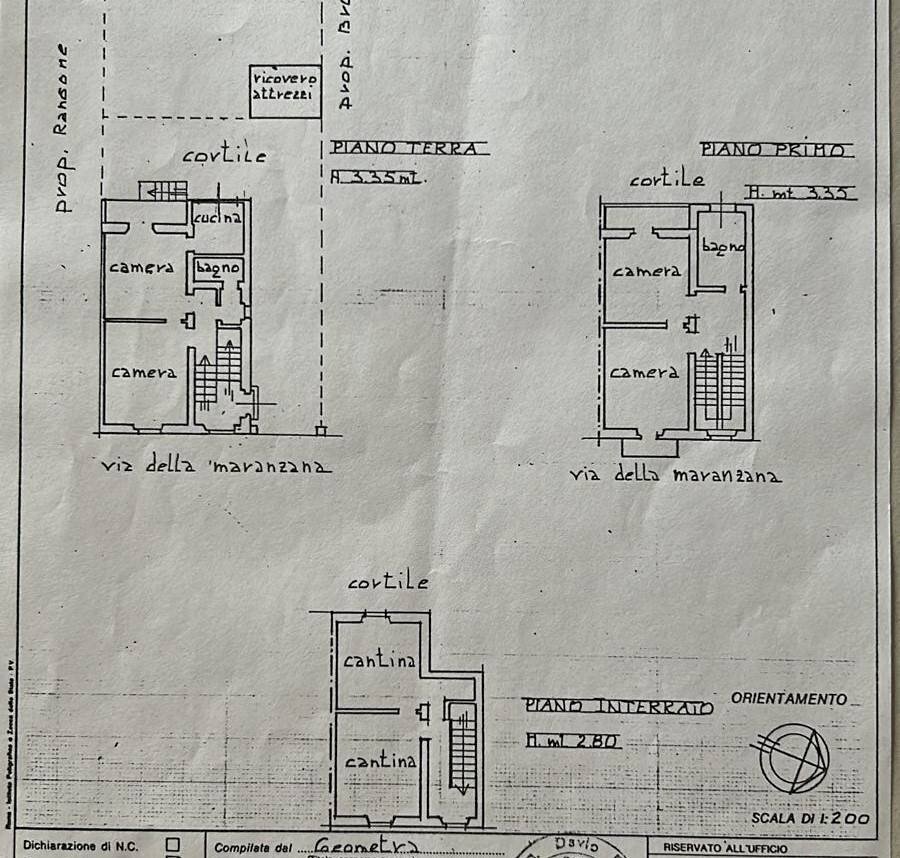 Foto 40 - Casa indipendente Alessandria - planimetria 1