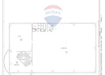 Pianta 2D - Capannone Via Vivaldi
 
2, Cadorago - foto 38