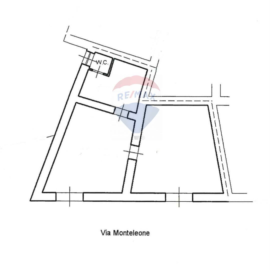 Pianta 2D - Shop via monteleone
 
44/46, Palermo - floor plans 1