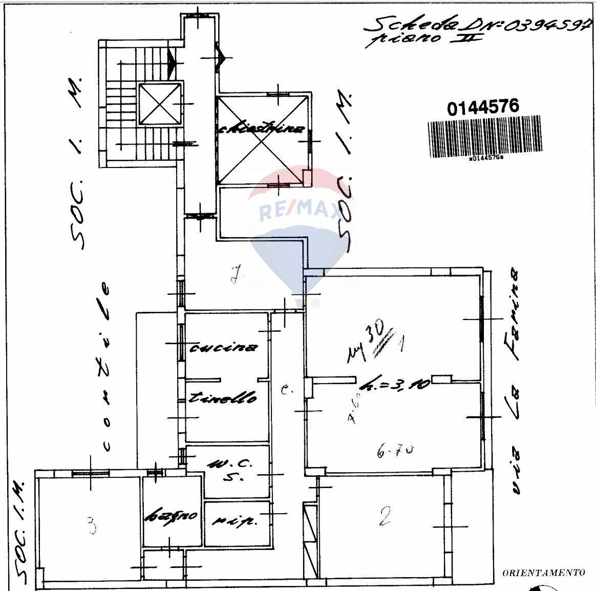 Pianta 2D - Apartment Giuseppe La Farina
 
141, Messina - floor plans 1