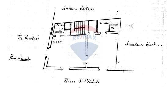 Pianta 2D - Attico VIA DAFNICA, VICO GAMBINO, Acireale - planimetria 1