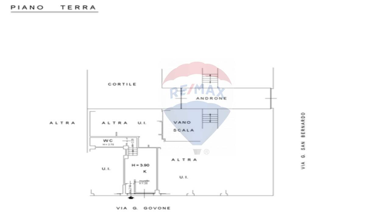 Pianta 2D - Loft Milano - planimetria 1