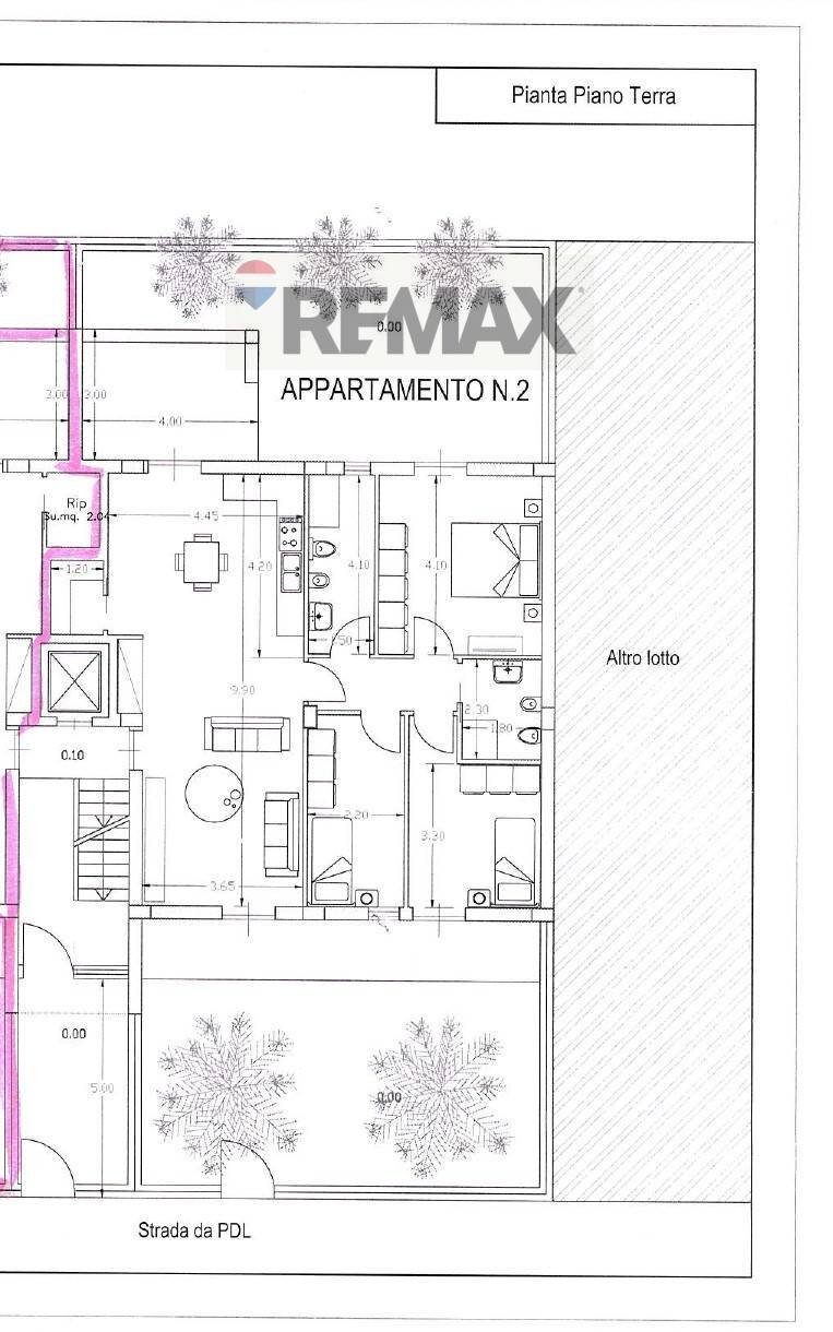 Pianta 2D - Four-room apartment via Generale Carlo Alberto della Chiesa
 
10, Ficarazzi - floor plans 1
