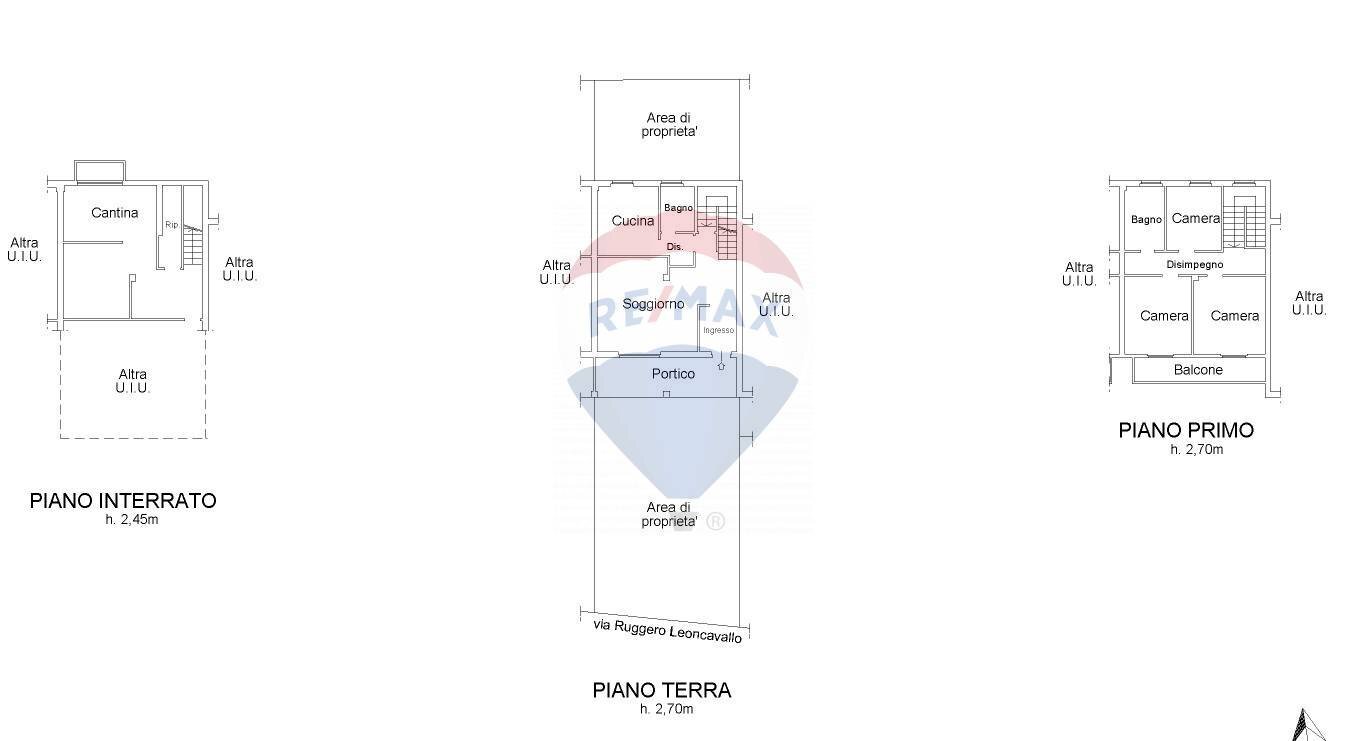 Pianta 2D - Villa a Schiera via leoncavallo 4, Vergiate - planimetria 1