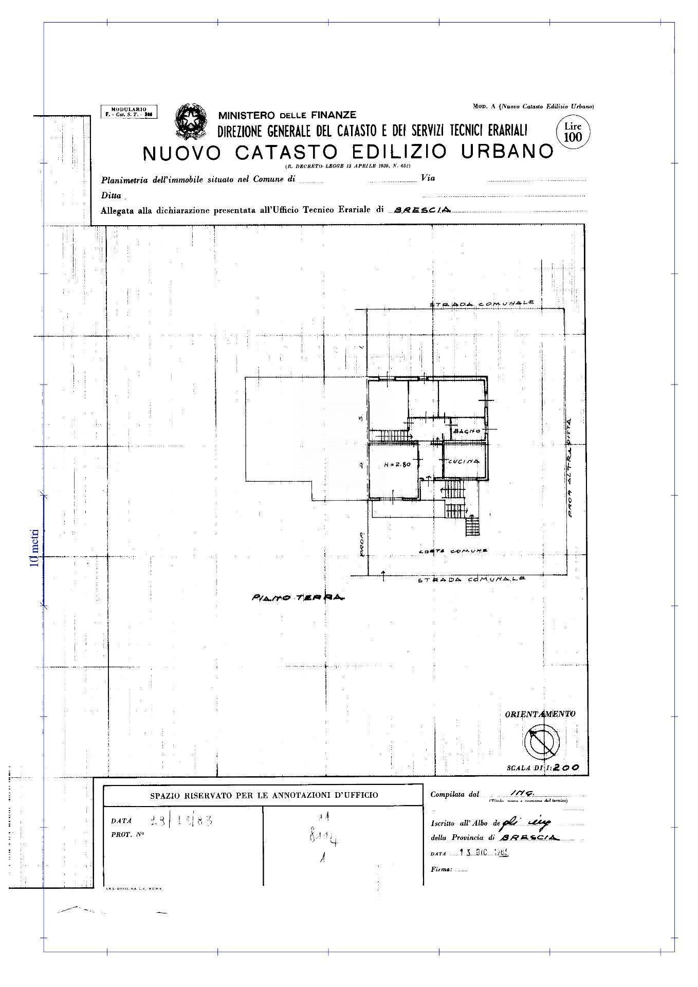 Foto 58 - Semi-detached house Via Padre Marcolini
 
15, Salò - floor plans 1