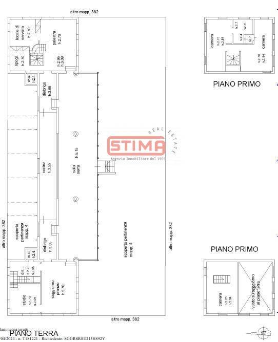 Foto 121 - Villa Preganziol - floor plans 1