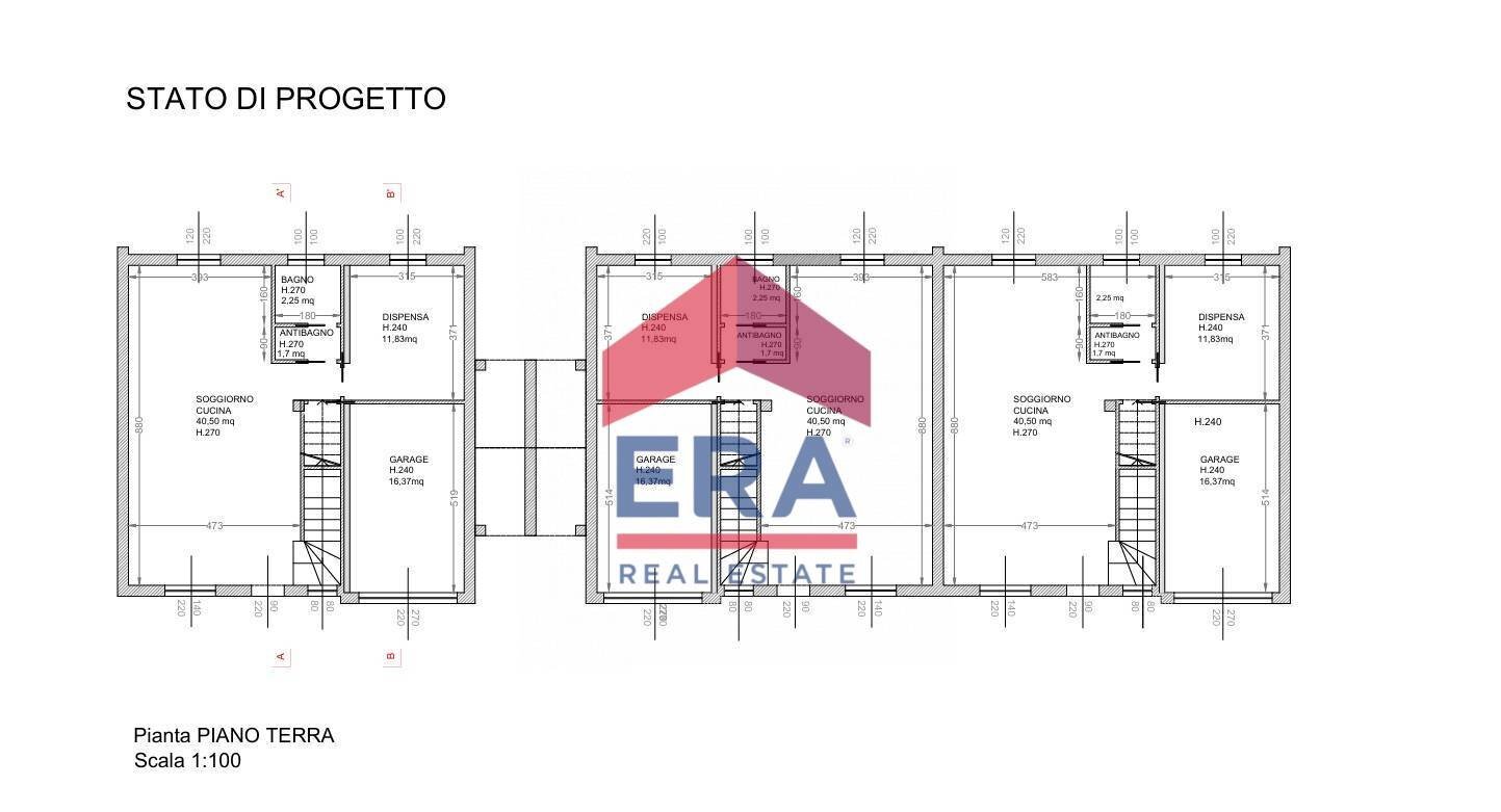 Foto 9 - Terraced Villa VIA LODI
 
SNC, Ossago Lodigiano - floor plans 1