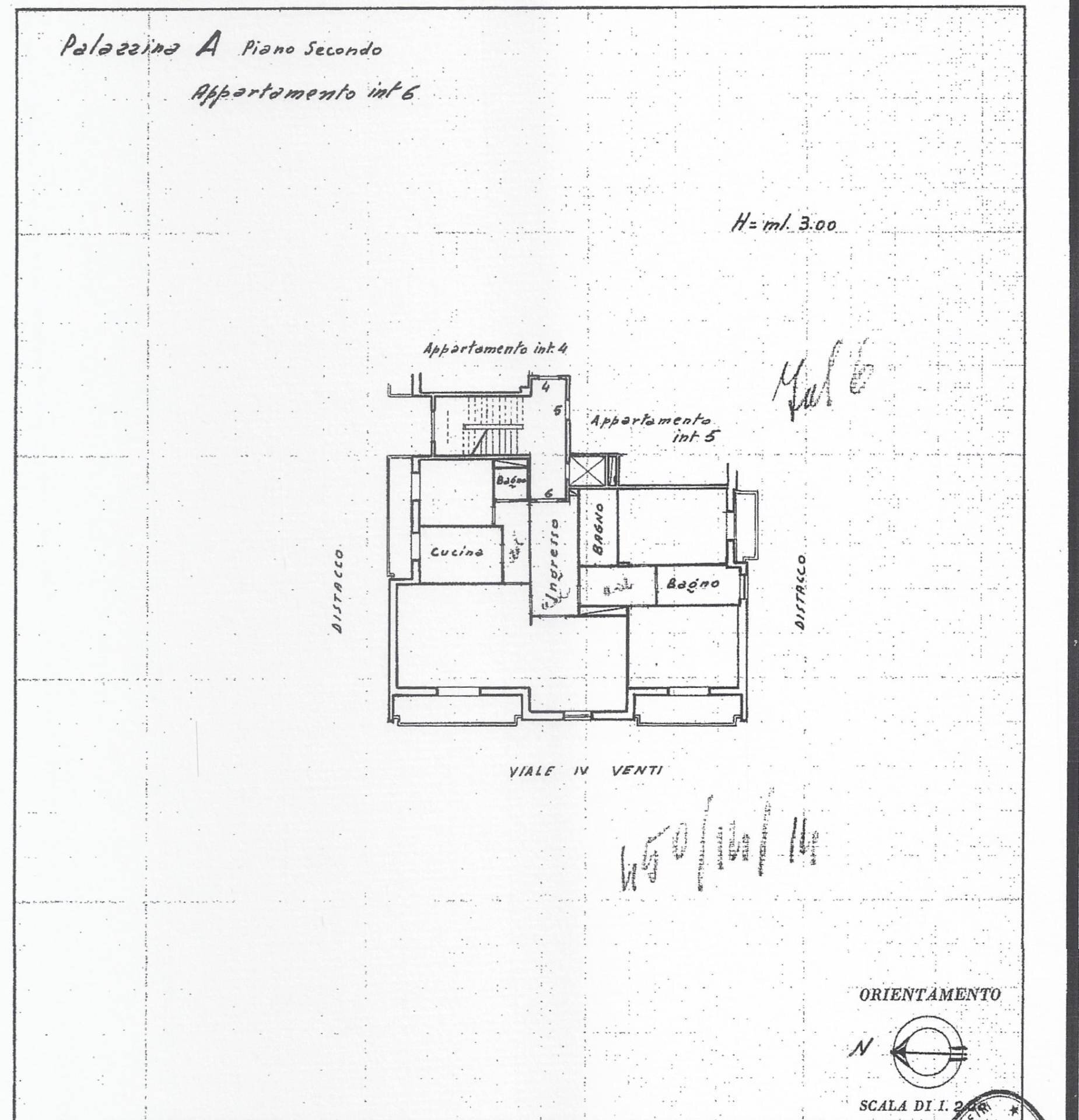 Foto 14 - Appartamento Viale Dei Quattro Venti, Roma - planimetria 1