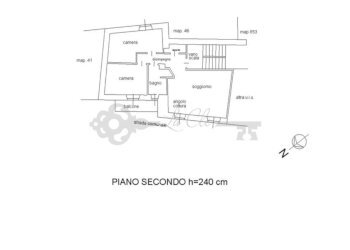 Planimetria - Four-room apartment Courmayeur - photo 16