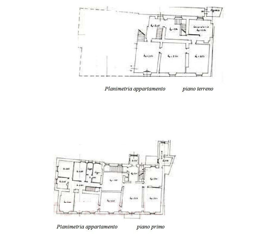 1.jpg - Independent house at auction Via Giovanni Amendola 7, Savona - floor plans 1