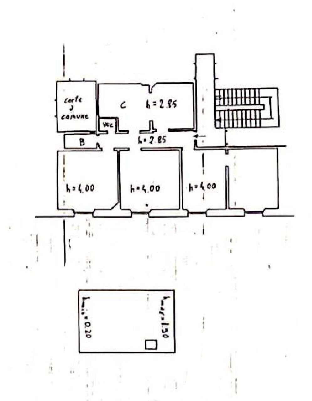Planimetria.jpg - Appartamento Piazza di San Jacopino, Firenze (zona Santa Maria Novella) - planimetria 1