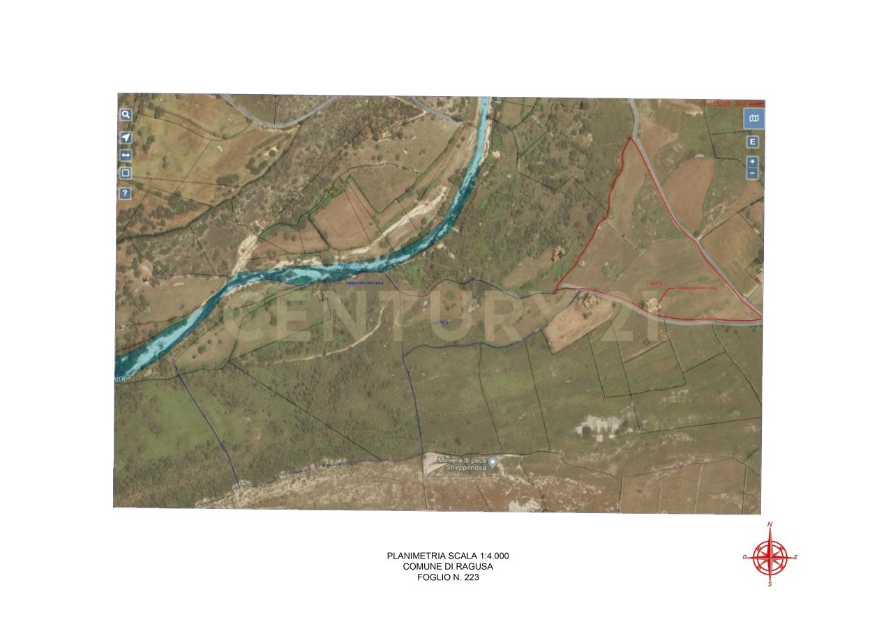 frazionamento n.2_lotti_page-0003.jpg - Villa SS115, km 323 SNC, Ragusa - planimetria 1