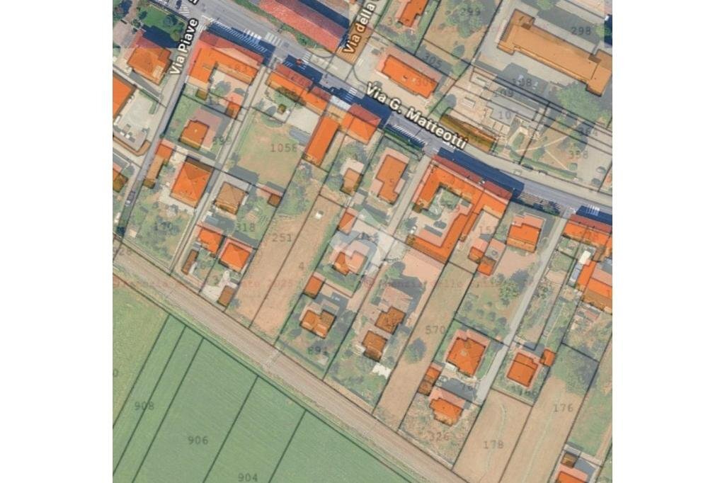 Terreno edificabile Via Matteotti, San Maurizio Canavese - planimetria 1