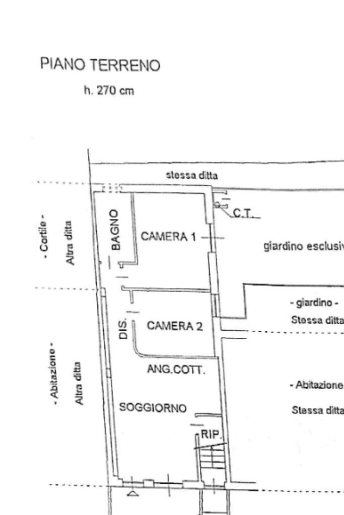 Trilocale Via tripoli, Castagnole Piemonte - planimetria 1
