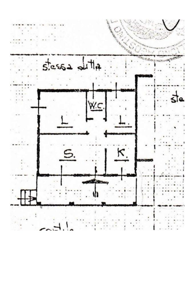 Casa semi indipendente Via colle del cro', San Pietro Val Lemina - planimetria 1