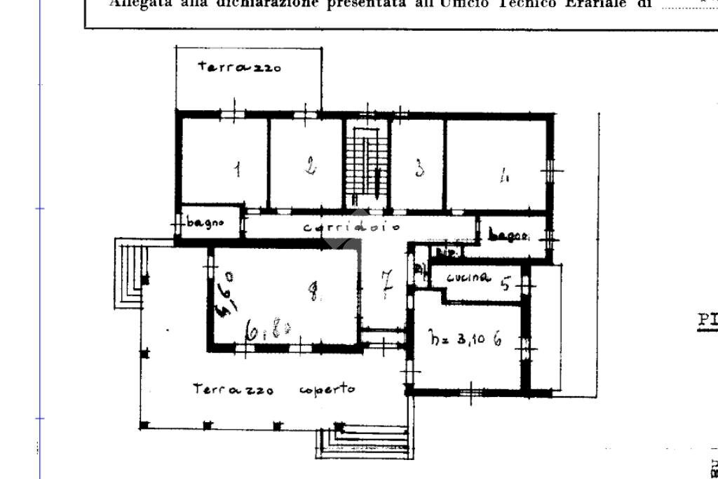 Villa Trifamiliare Via Aurelio Nicolodi, Parma - planimetria 1