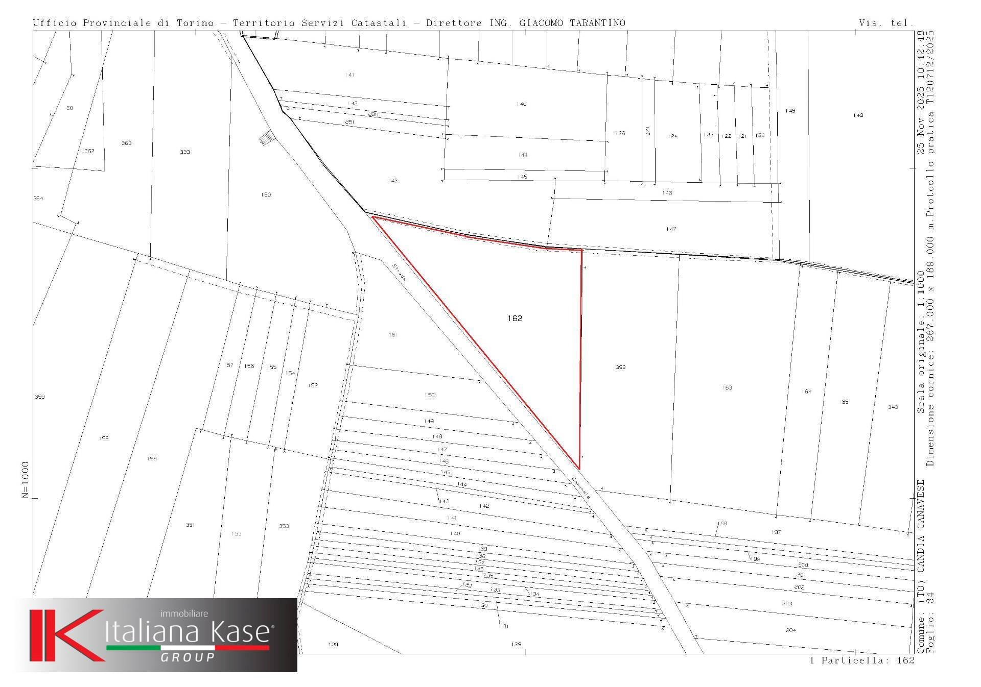 Foto 3 - Agricultural land VIA LAGO, Candia Canavese - floor plans 1