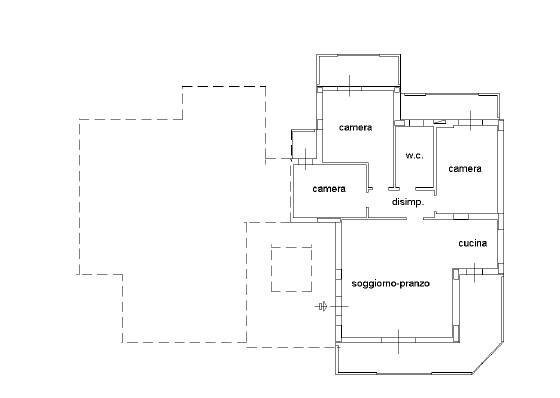Foto 25 - Four-room apartment Contrada San Maurizio
 
27, Fermo - floor plans 1