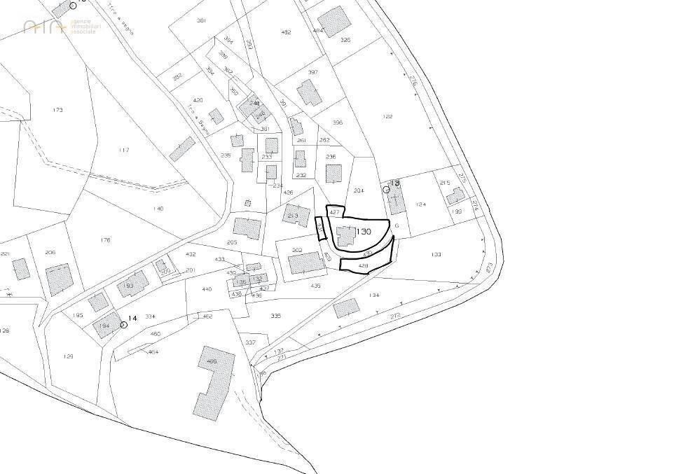 Foto 21 - Casa indipendente Via Sant'Antonio, Montefalcone Appennino - planimetria 1