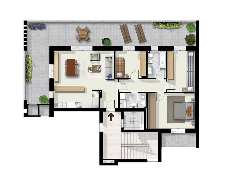 Foto 1 - Four-room apartment via Roma
 
54, San Giovanni Teatino - photo 1