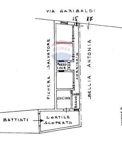 Pianta 2D - Quadrilocale Via Giuseppe Garibaldi
 
15, Camporotondo Etneo - planimetria 1