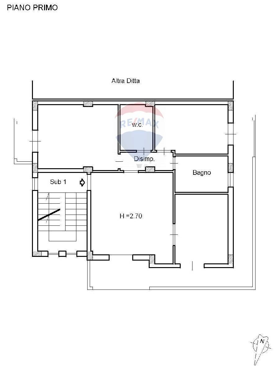 Pianta 2D - Four-room apartment Via Gaggini
 
29, Acquedolci - floor plans 1