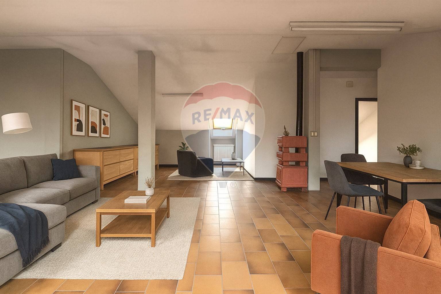 Soggiorno - Attico Breno - foto 3