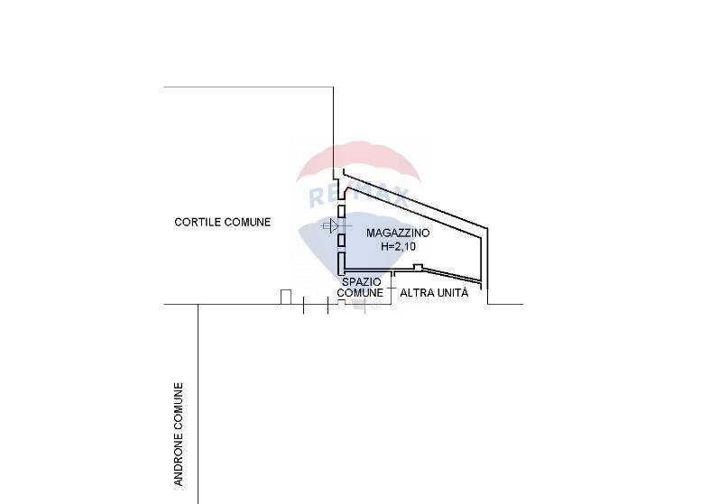 Pianta 2D - Commercial Premises Viale Monte Ceneri
 
74, Milano - floor plans 1