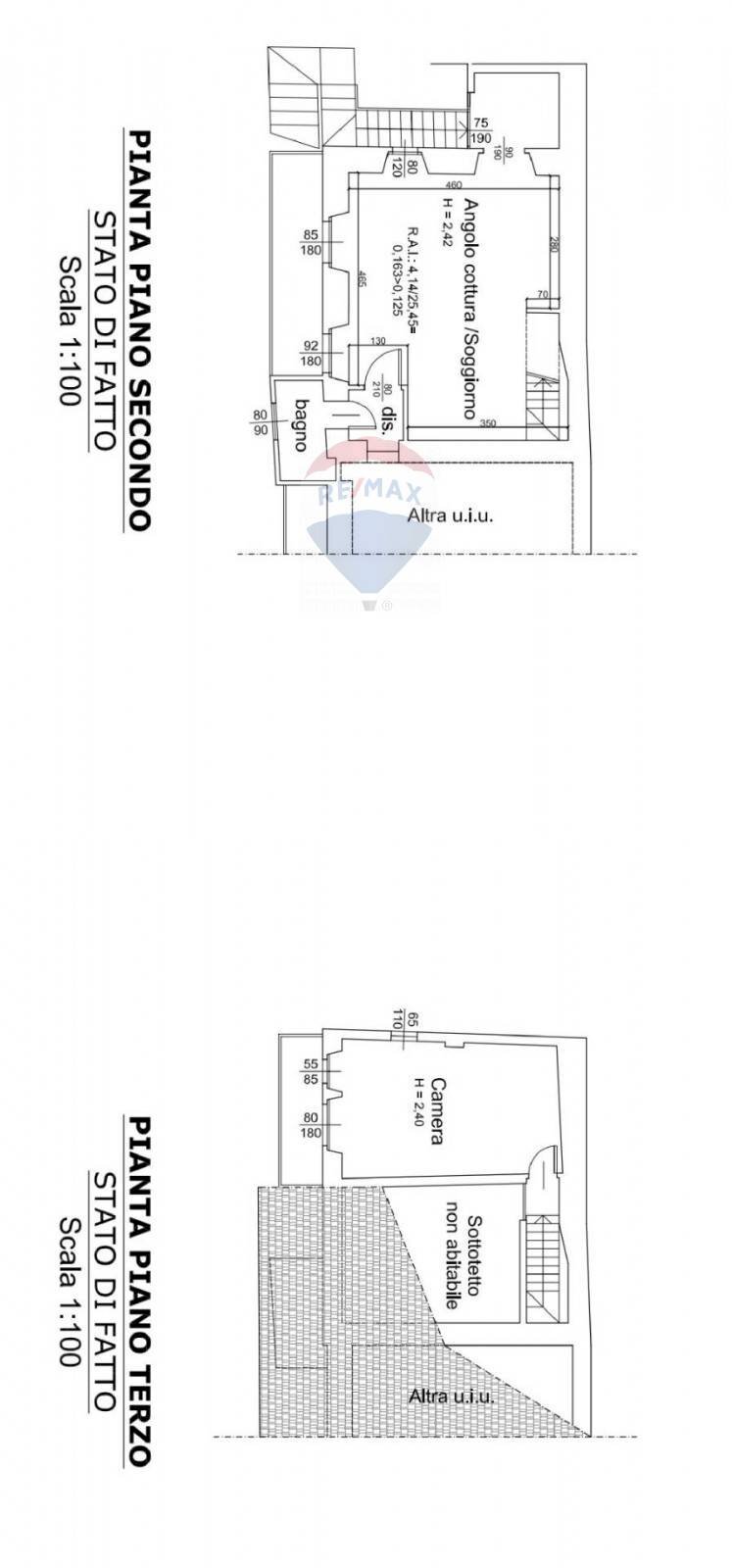 Pianta 2D - Attico Belgirate - planimetria 1