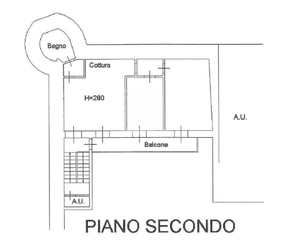 Foto 23 - Three-room apartment VIA DEL CASTELLO, Moniga del Garda - floor plans 1