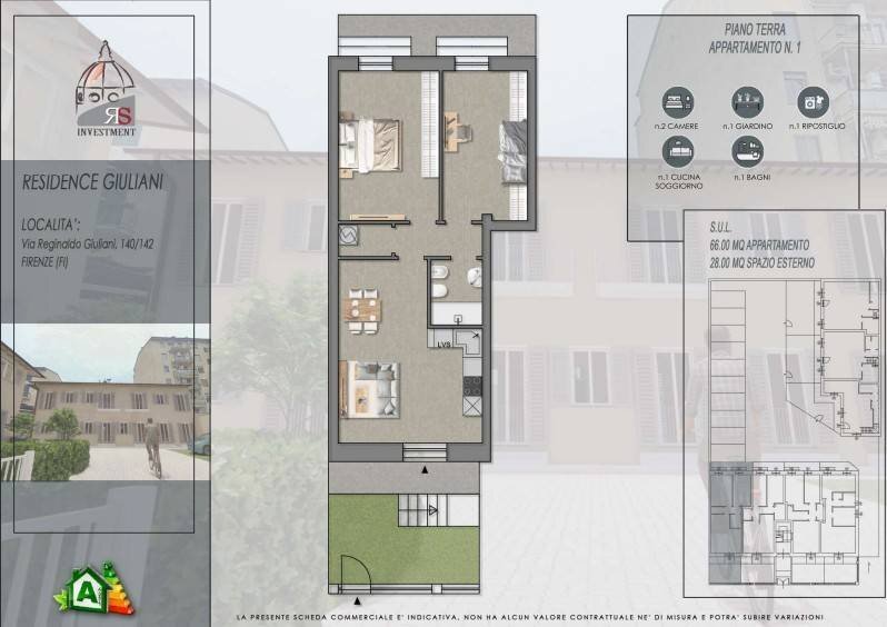 Foto 2 - Three-room apartment Via Reginaldo Giuliani
 
140, Firenze - photo 2