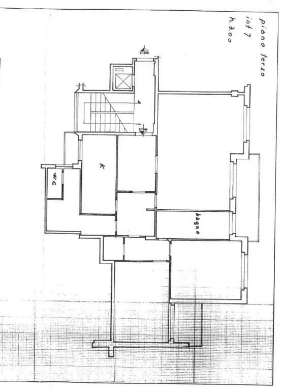 Planimetria - Three-room apartment via Giovanni Domenico Paracciani, 20, Roma - photo 2