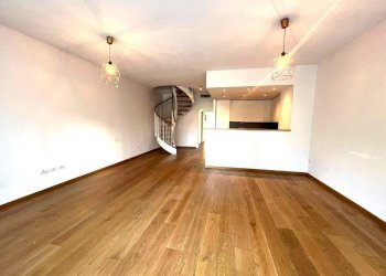 soggiorno - cucina a vista - Appartamento via Orfeo, Bologna (zona Centro Storico) - foto 7